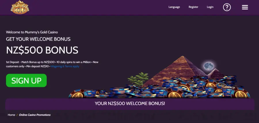Mummysgold official website